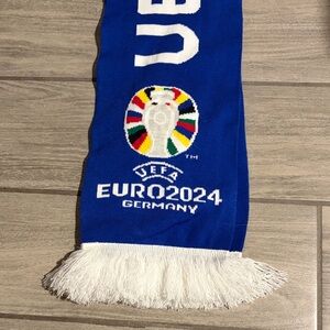 UEFW Euro cup 2024 Blue Scarf